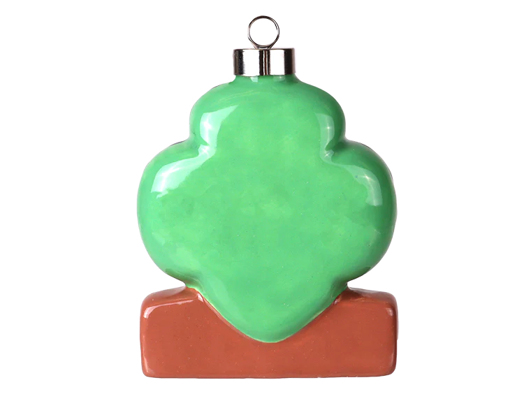 💚 3D Girl Scout Trefoil Ornament
